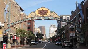 Gaslamp Quarter sign